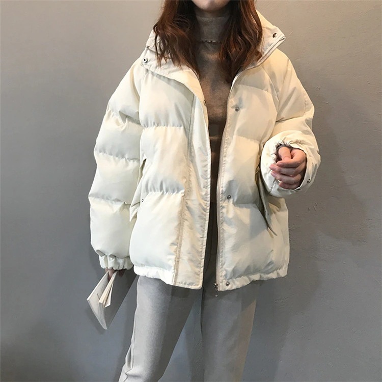 甘い 初恋の感じ ヤングスタイル コットン ゆったりする 暖かい 厚手 コート
