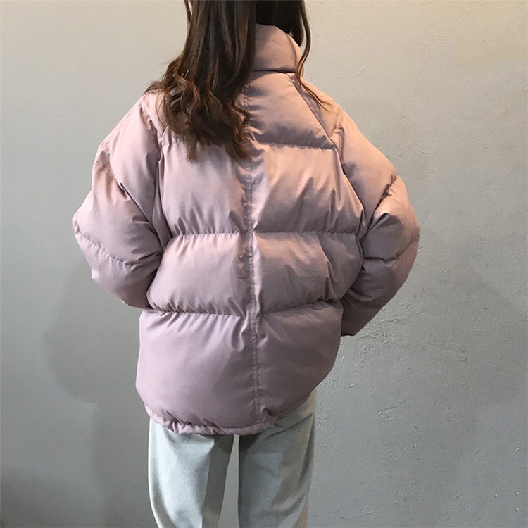 甘い 初恋の感じ ヤングスタイル コットン ゆったりする 暖かい 厚手 コート
