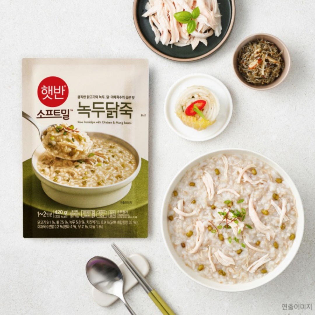 [5本] 韓国人気おかゆ420g 10種/レトルト韓国スープ/韓国インスタント料理/韓国チゲ食品