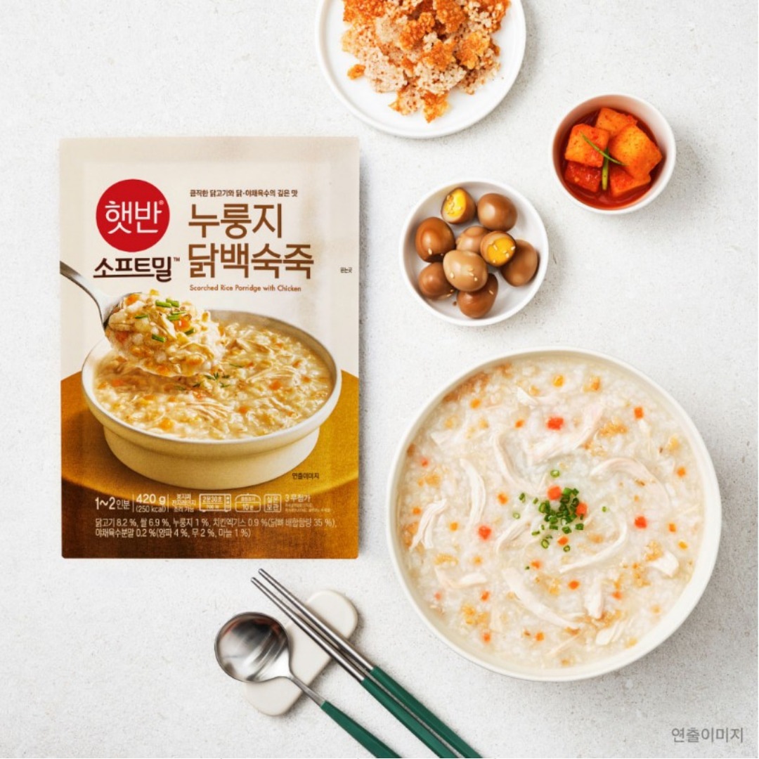 [5本] 韓国人気おかゆ420g 10種/レトルト韓国スープ/韓国インスタント料理/韓国チゲ食品