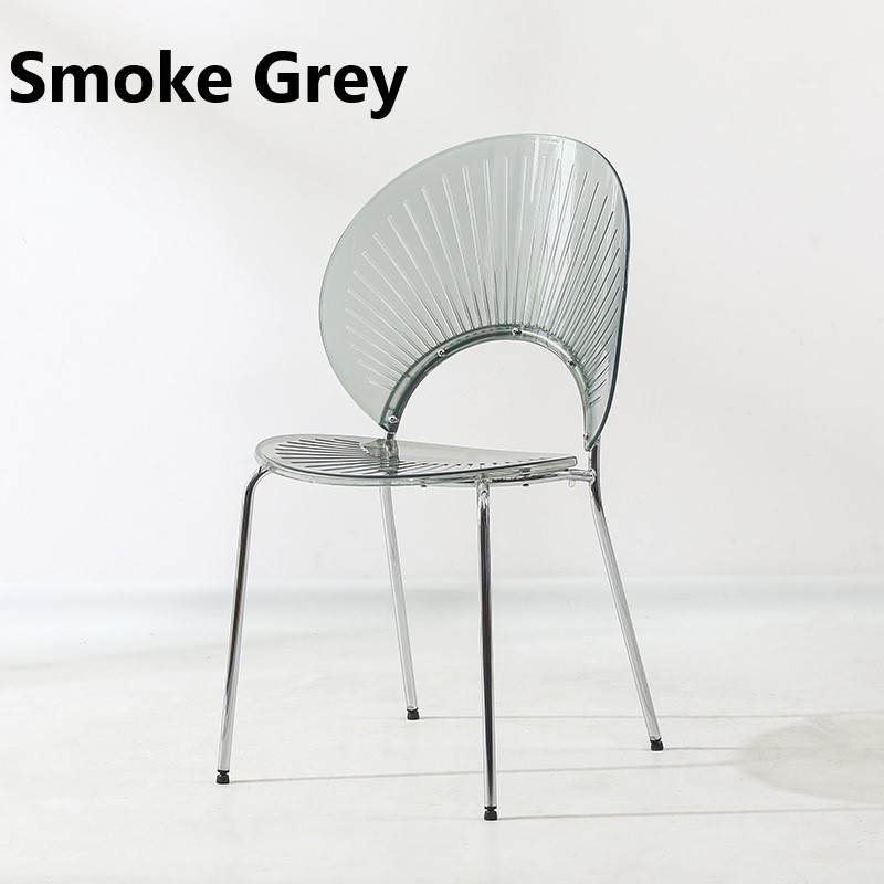 ダイニング チェア シェル 型 貝殻 クリア 透明 ユニーク インテリア 椅子 エレガント 背もたれ フッドパッド 付き アンバー ホワイト ダイニング チェア シェル 型 貝殻 クリア 透明 ユニーク インテリア 椅子 エレガント 背もたれ フッドパッド 付き アンバー ホワイト