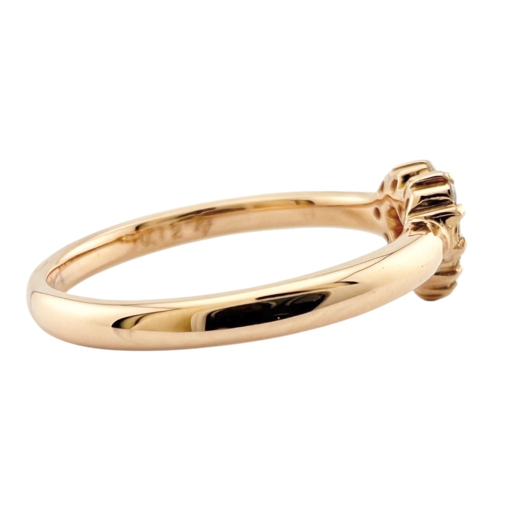 ポンテヴェキオ リング 指輪 7号 18金 K18ピンクゴールド ダイヤモンド Ponte Vecchio 中古 美品 ポンテヴェキオ リング 指輪 7号 18金 K18ピンクゴールド ダイヤモンド Ponte Vecchio 中古 美品