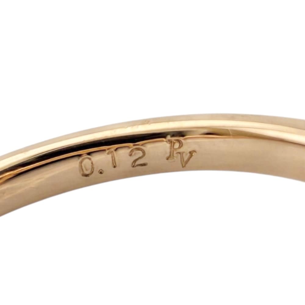 ポンテヴェキオ リング 指輪 7号 18金 K18ピンクゴールド ダイヤモンド Ponte Vecchio 中古 美品 ポンテヴェキオ リング 指輪 7号 18金 K18ピンクゴールド ダイヤモンド Ponte Vecchio 中古 美品