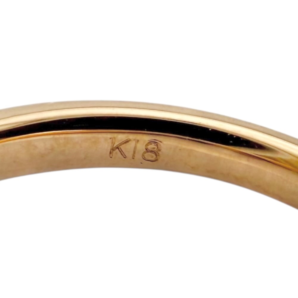 ポンテヴェキオ リング 指輪 7号 18金 K18ピンクゴールド ダイヤモンド Ponte Vecchio 中古 美品 ポンテヴェキオ リング 指輪 7号 18金 K18ピンクゴールド ダイヤモンド Ponte Vecchio 中古 美品