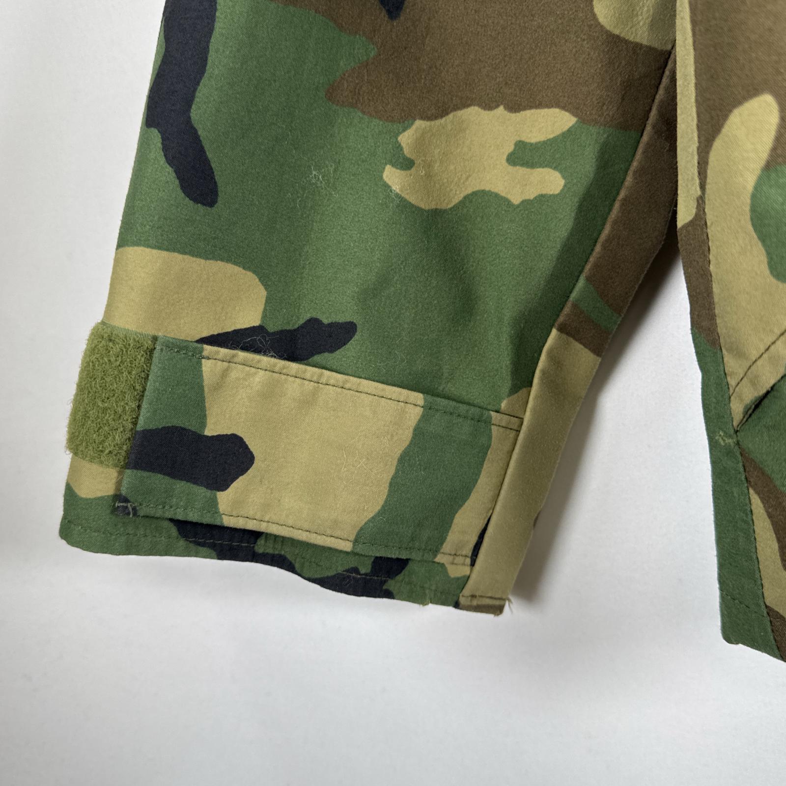 古着 90s/90年代 ヴィンテージ ミリタリージャケット ECWCS GORE-TEX ウッドランドカモ ゴアテックスパーカー 米軍 実物 Xlarge long メンズ