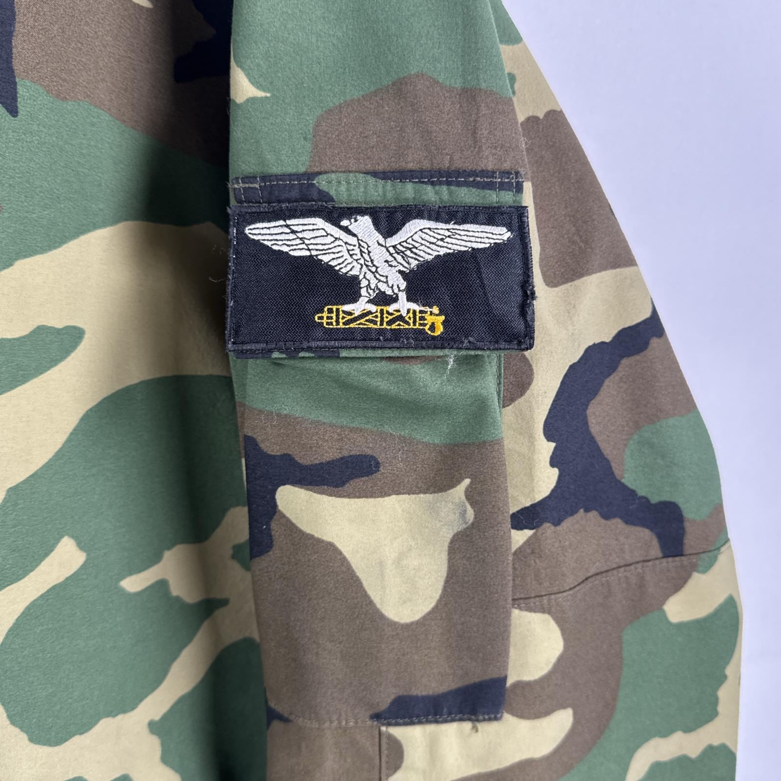 古着 90s/90年代 ヴィンテージ ミリタリージャケット ECWCS GORE-TEX ウッドランドカモ ゴアテックスパーカー 米軍 実物 Xlarge long メンズ