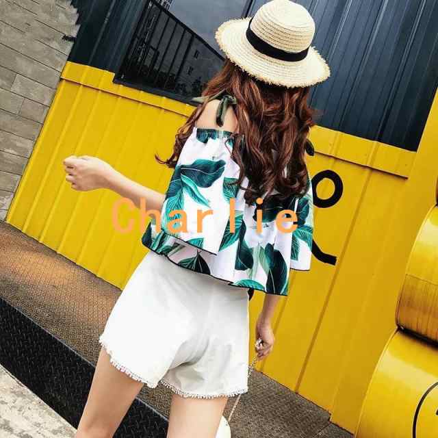 水着 レディース 20代 30代 40代 50代 ママ 体型カバー タンキニ ショートパンツ Tシャツ ラッシュガード 4点セット