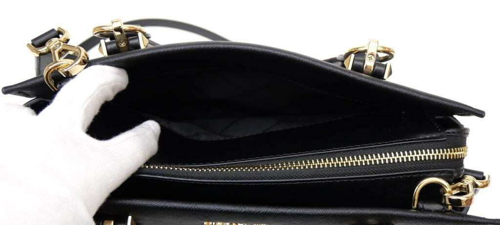マイケルコース MICHAEL KORS 2WAYバッグ 黒 【中古】(65271) マイケルコース MICHAEL KORS 2WAYバッグ 黒 【中古】(65271)