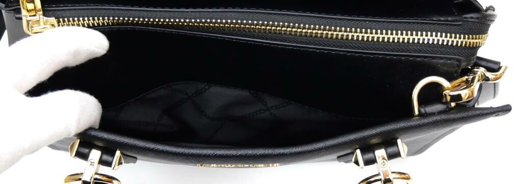 マイケルコース MICHAEL KORS 2WAYバッグ 黒 【中古】(65271) マイケルコース MICHAEL KORS 2WAYバッグ 黒 【中古】(65271)