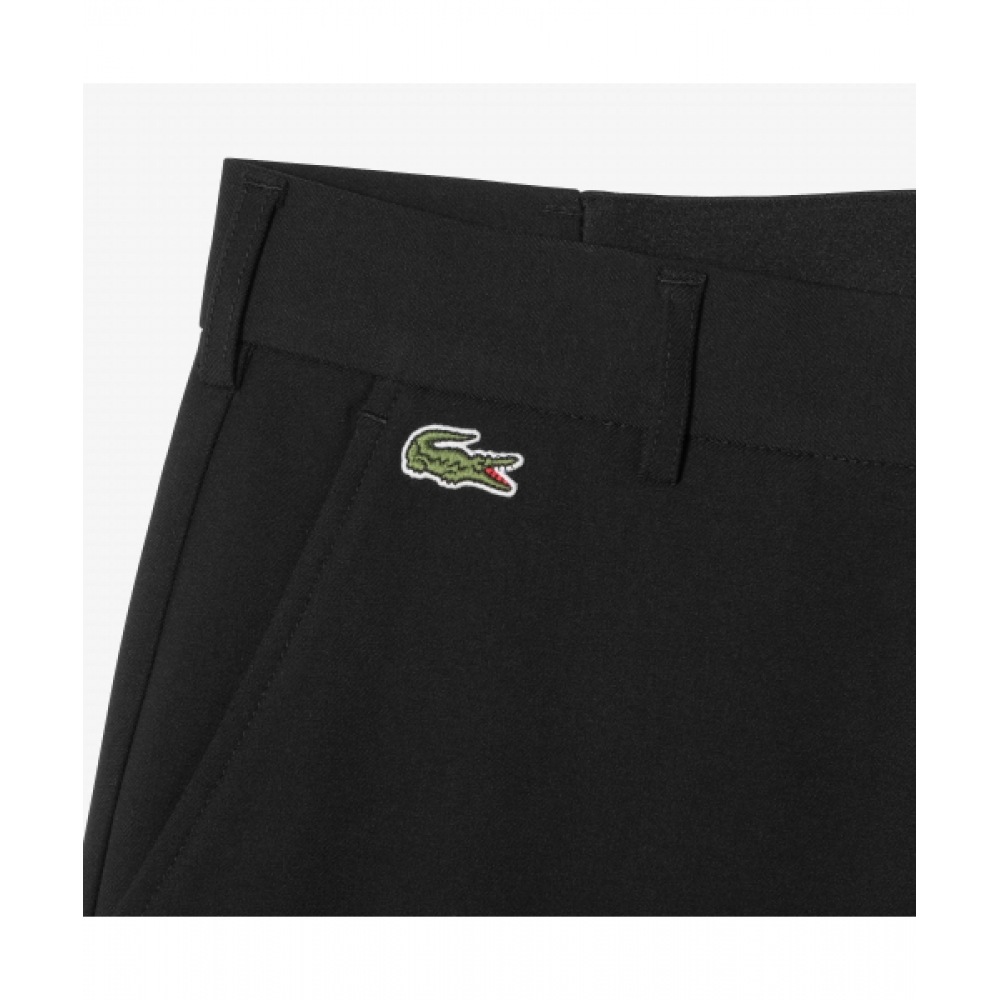 LACOSTE メンズウィンターパンツ [ブラック]