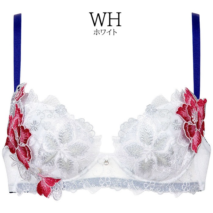 Wacoal ワコールサルート (Bカップ Cカップ) 86グループ 男の子の心をもつお姫様の物語 3/4カップブラジャー P-UP ゴージャス セクシー BTJ486 【S】