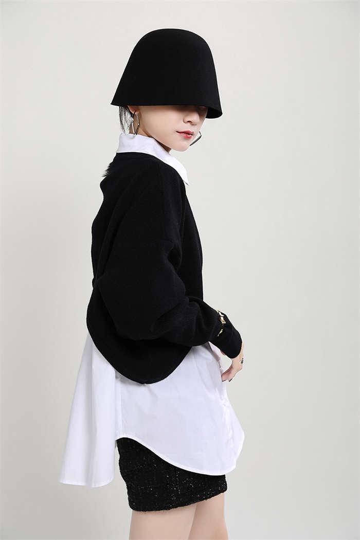 ニットベスト ブラウスセット 変形デザイン アシンメトリー トップス レディース ニットベスト ブラウス シャツ レディース 春 トップス 長袖 ニット ベスト 2点セット レイヤード 重ね着 モード ニットベスト ブラウスセット 変形デザイン アシンメトリー トップス レディース ニットベスト ブラウス シャツ レディース 春 トップス 長袖 ニット ベスト 2点セット レイヤード 重ね着 モード