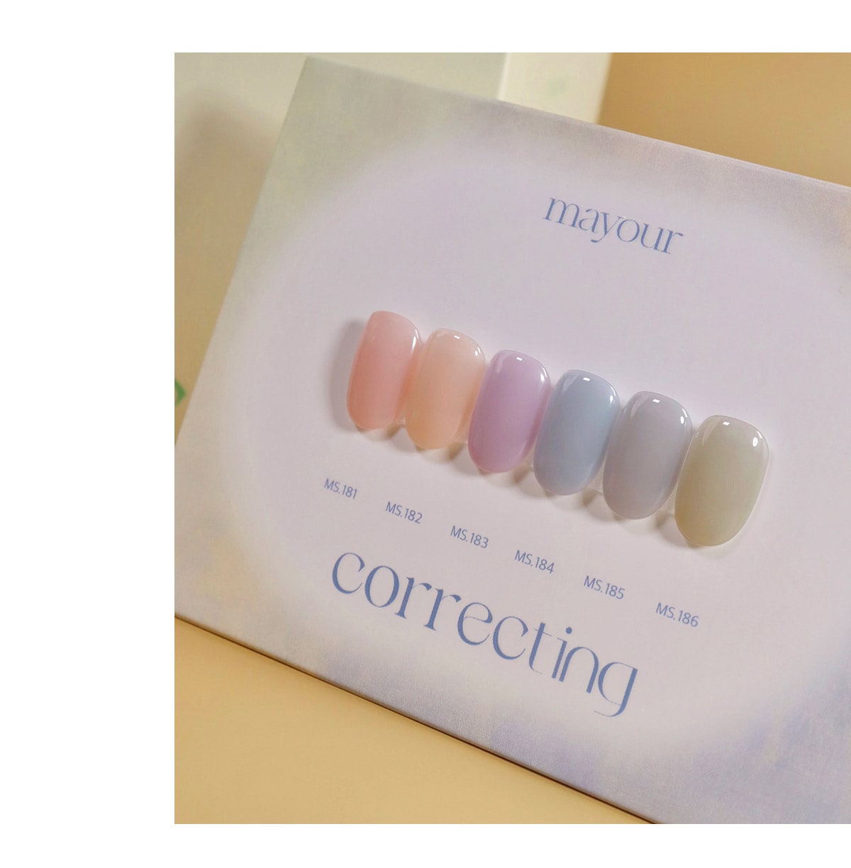 [mayour] 【Correcting】 6色 セット / 透明感あふれるシロップカラー