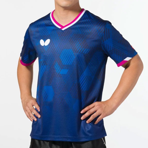 バタフライ Butterfly 卓球 レセーヌ シャツ 46590-178 ユニセックス JTTA公認