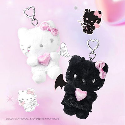 ♡韓国限定♡ fillimilli×ハローキティ ぬいぐるみ 2点セット サンリオ ハローキティぬいぐるみボールチェーン2 (サンリオ