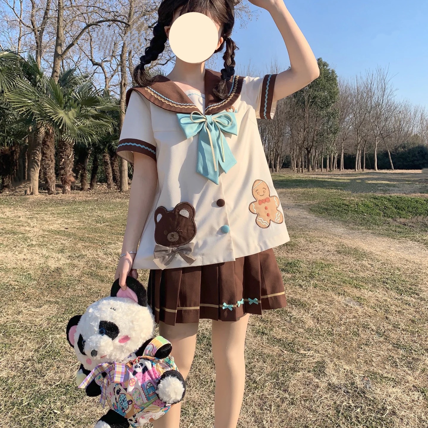 ロリータ正規品正規版jkユニフォームセーラー服日系学生制服かわいい海軍襟2点セットスカート ロリータ正規品正規版jkユニフォームセーラー服日系学生制服かわいい海軍襟2点セットスカート
