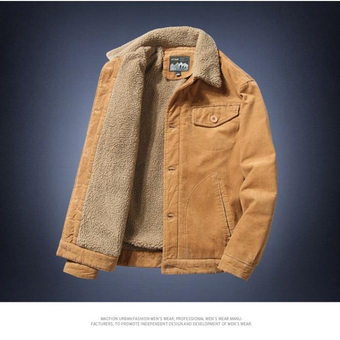 ボアジャケット コーデュロイ ジャケット メンズ 大きいサイズ コート ゆったり 裏起毛 ボア ブルゾン 冬服 秋冬 防寒 40代 50代 60代 ファッション