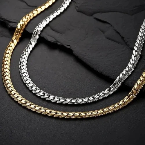 ペレバレンチノ　天然ダイヤヘリンボーン磁気ネックレス（シルバー　L）