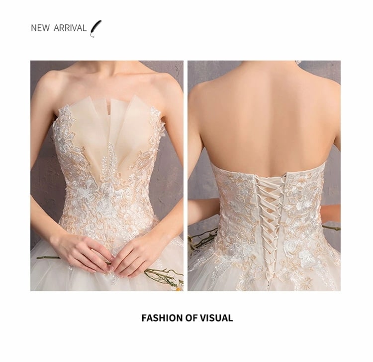 格安 ウエディングドレス ドレス 二次会 花嫁 イブニングドレス 披露宴 二次会 結婚式 イベント 演奏会 発表会 フォーマルドレス 編み上げタイプ レディース ワンピース オシャレ