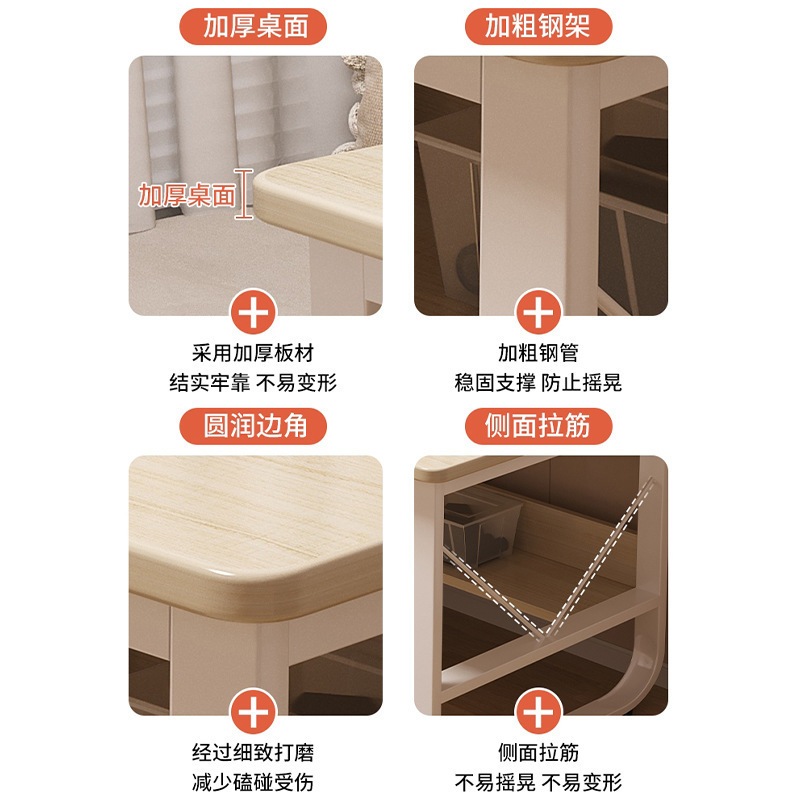 ベッドドレッシングテーブルの発見ベッドルームシンプルモダンデスクドレッシングテーブル統合インターネットセレブメイクテーブルベッドルームマイナリスト