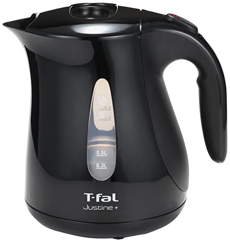 ティファール 電気ケトル 1.2L たっぷり大容量 「ジャスティン プラスブラック」 KO4908JP