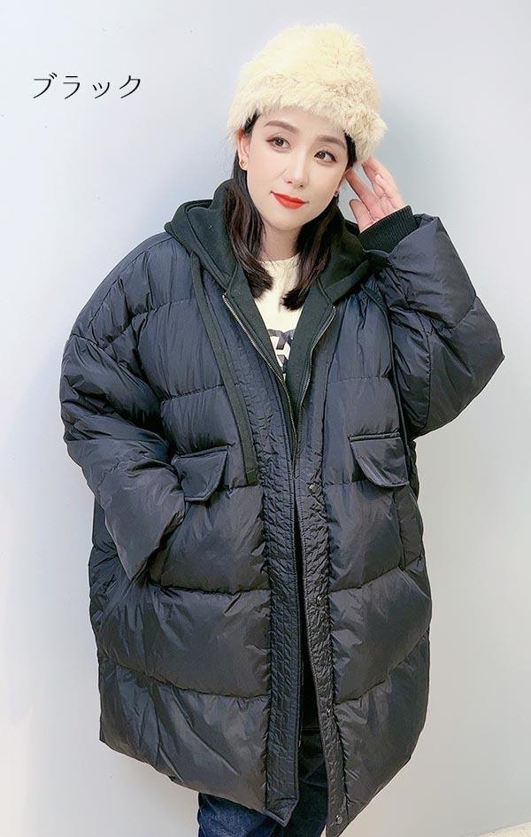Qoo10] 軽量 ベンチコート 大きめ ゆったり フ