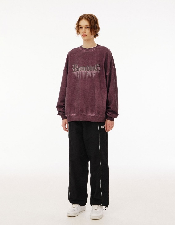 1993studio] Recording Studio Pigment Sweatshirt トレーナー