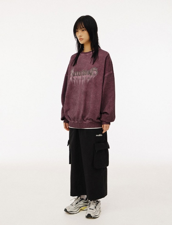 [1993studio] Recording Studio Pigment Sweatshirt
