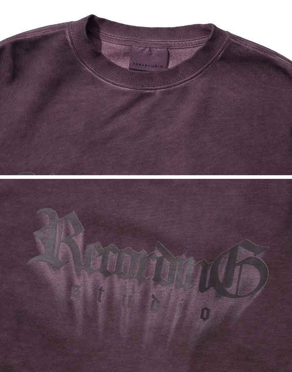 [1993studio] Recording Studio Pigment Sweatshirt