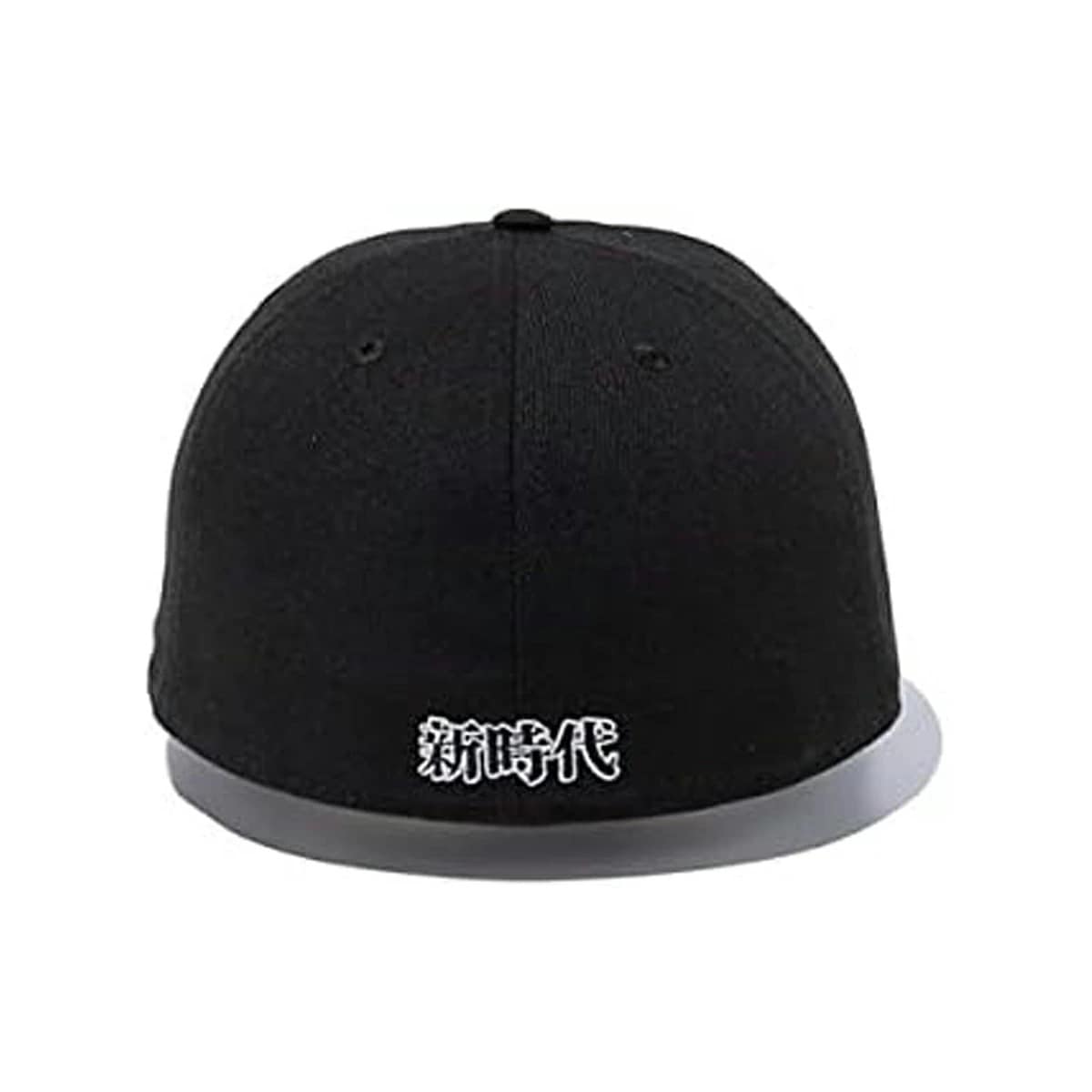 鬼滅の刃タイトルロゴキャップ ブラック 59FIFTY 12864513 帽子 鬼滅 公式 限定コラボ アニメコラボ グッズ メンズ アニメ フィッテッドキャップ 正規品 刺繍ロゴ