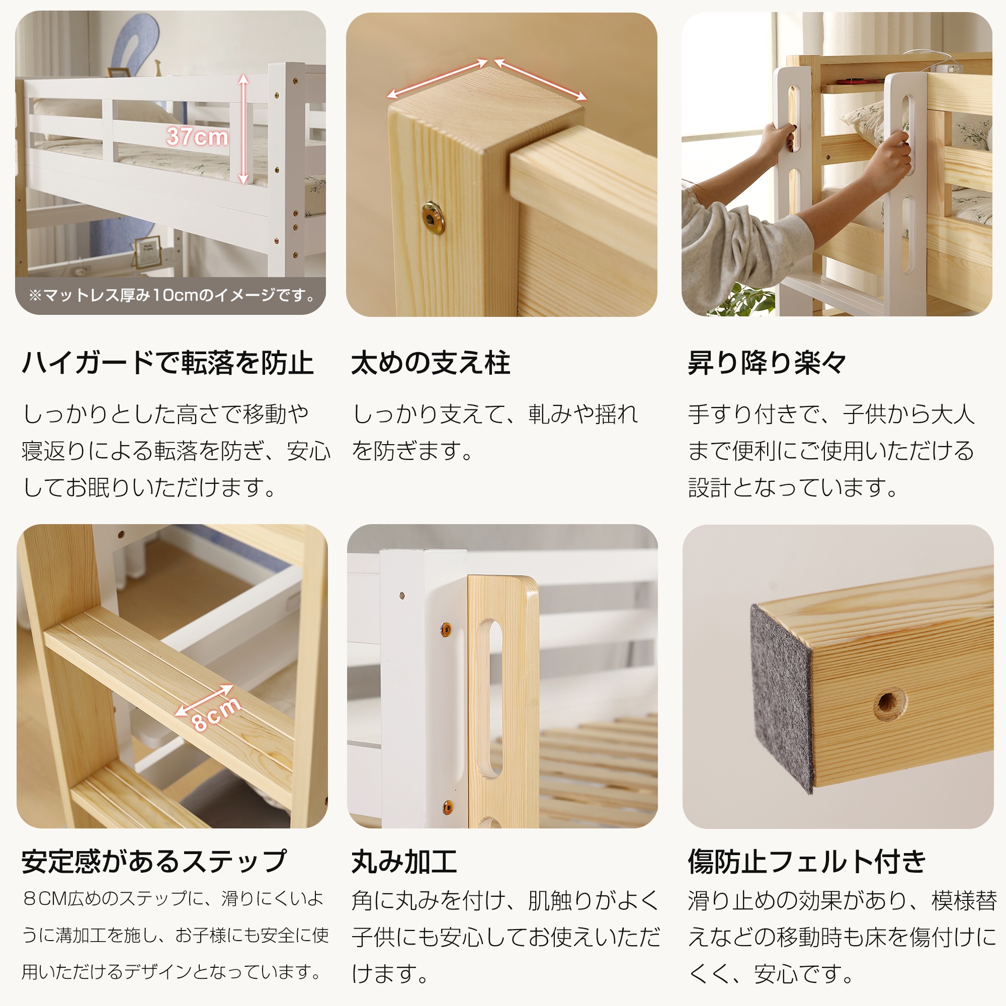 404ロフトベッド 木製 シングル 分割可能 省スペース システムベッド ロフトベッド 木製ベッド 天然木 収納 北欧風 子供 大人 一人暮らし 【ホワイト】416 404ロフトベッド 木製 シングル 分割可能 省スペース システムベッド ロフトベッド 木製ベッド 天然木 収納 北欧風 子供 大人 一人暮らし 【ホワイト】416