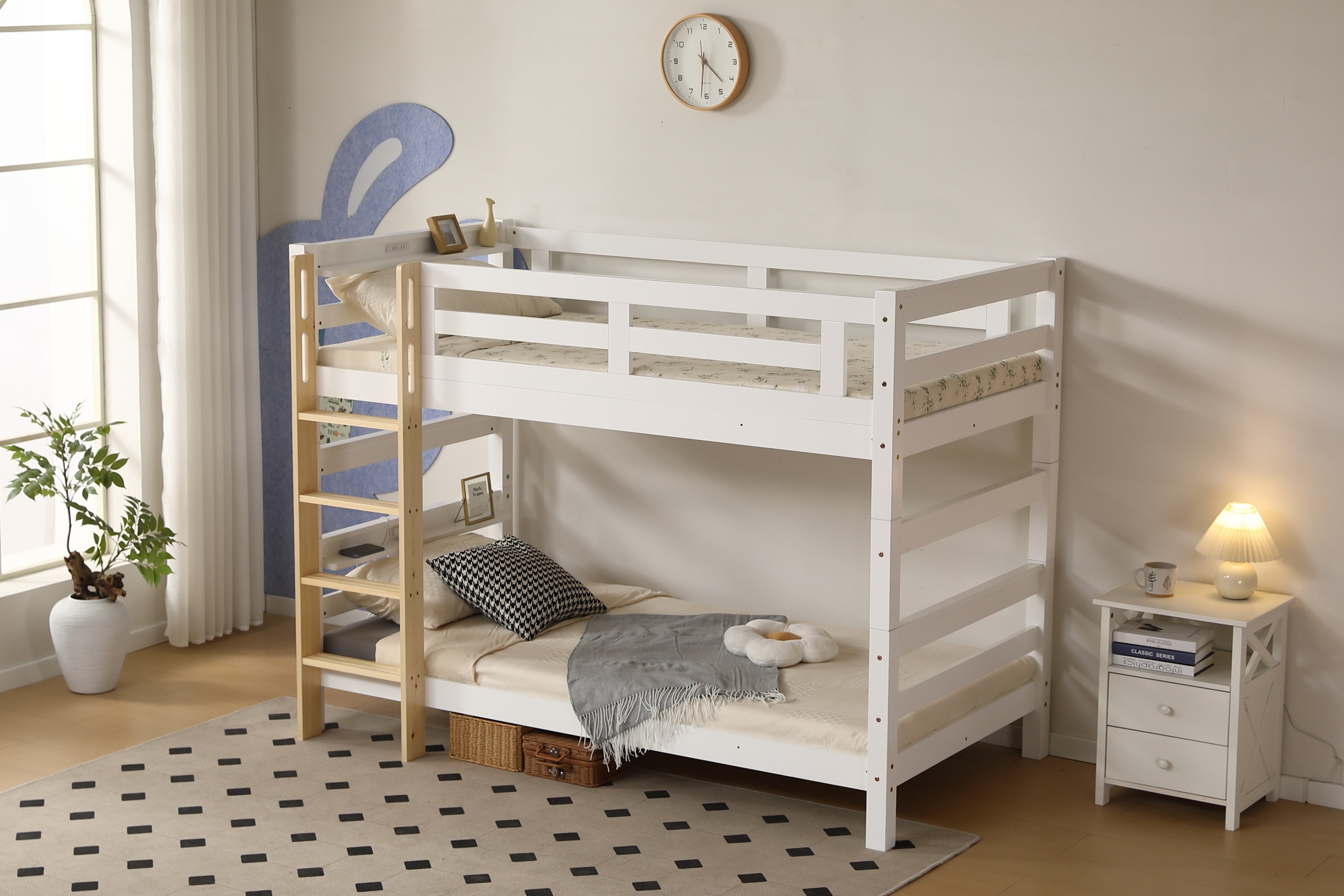 404ロフトベッド 木製 シングル 分割可能 省スペース システムベッド ロフトベッド 木製ベッド 天然木 収納 北欧風 子供 大人 一人暮らし 【ホワイト】416 404ロフトベッド 木製 シングル 分割可能 省スペース システムベッド ロフトベッド 木製ベッド 天然木 収納 北欧風 子供 大人 一人暮らし 【ホワイト】416