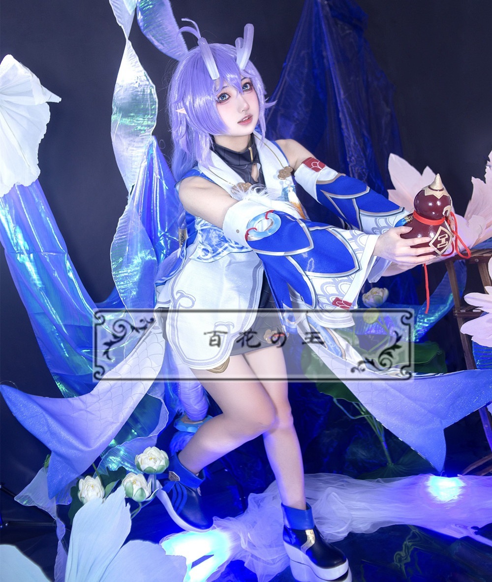 在庫品 崩壊：スターレイル 白露 ビャクロ コスプレ衣装 コスチューム