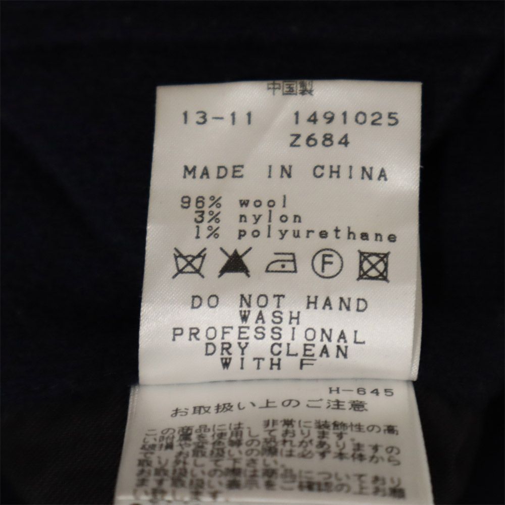 ウールブレンド ゴルフ パンツ 4 ネイビー メンズ