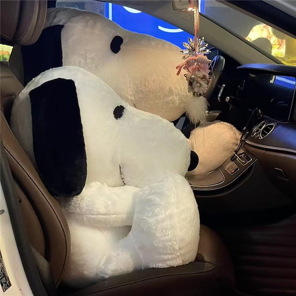 Qoo10] 特大100cm スヌーピーぬいぐるみ 特