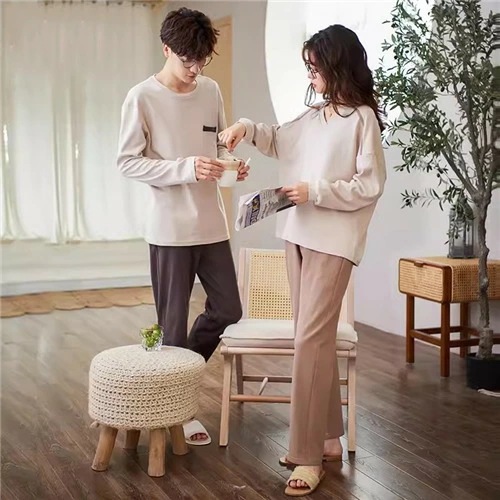 ペアパジャマ カップル ペア ルームウェア 結婚祝い プレゼント カップル ペア パジャマ 冬 ギフト 上下 セット 部屋着 パジャマ ペア 長袖 ペアルック カップル おそろい プレゼント メンズ