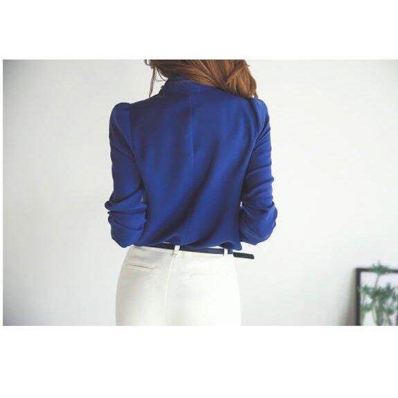 シャツ 長袖 レディース ブラウス オフィス 通勤 事務服 ブルー 仕事 ビジネス ブラック バレンタイン 2023 プレゼント シャツ 長袖 レディース ブラウス オフィス 通勤 事務服 ブルー 仕事 ビジネス ブラック バレンタイン 2023 プレゼント