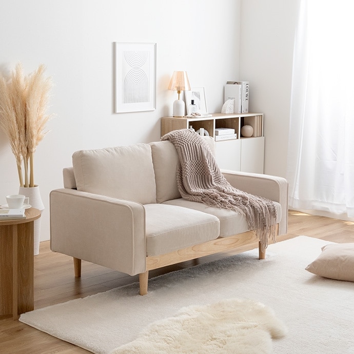 ソファー 1人掛け おしゃれ ナチュラルモダン レトロ ファブリック コーデュロイ 一人掛け シンプル パーソナルチェア