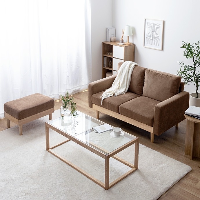 ソファー 1人掛け おしゃれ ナチュラルモダン レトロ ファブリック コーデュロイ 一人掛け シンプル パーソナルチェア