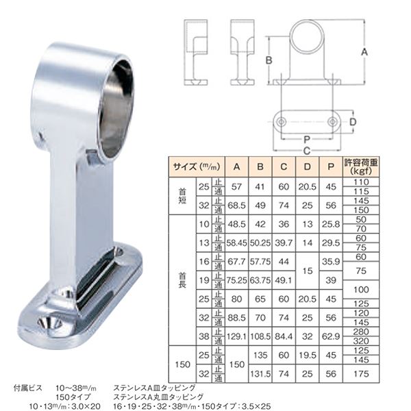 【新品】F型ブラケット 通 32mm [20個入]〔0901-01432〕 F型ブラケット 通 32mm [20個入]【0901-01432】[21]