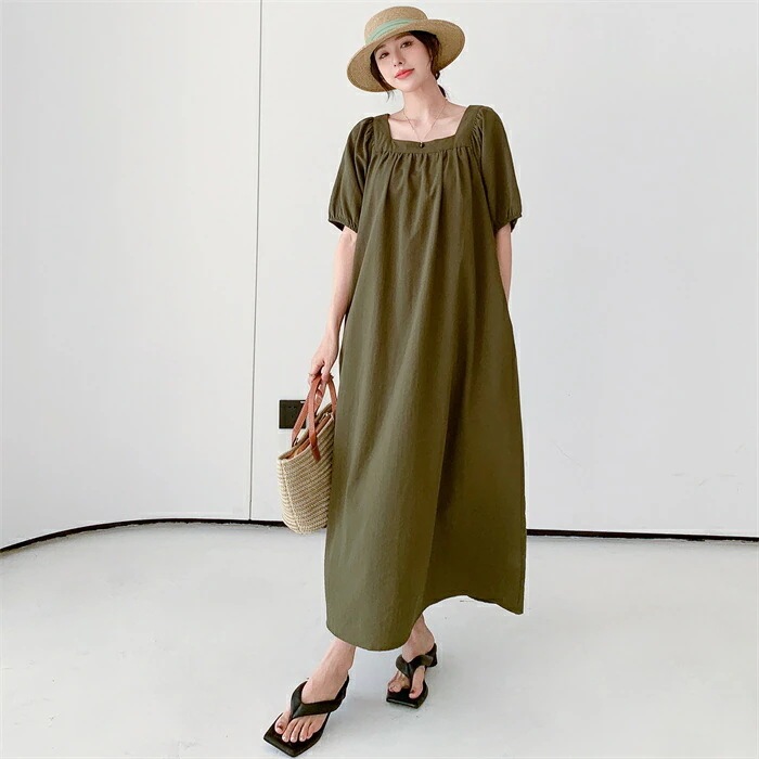 【20点セット】ロングワンピース 綿麻風 レディース 夏 ボリューム袖 ワンピース 半袖 スクエアネック ワンピース 大きいサイズ リネン コットン リゾート ワンピース ゆったり 大きいサイズ 爽や 【20点セット】ロングワンピース 綿麻風 レディース 夏 ボリューム袖 ワンピース 半袖 スクエアネック ワンピース 大きいサイズ リネン コットン リゾート ワンピース ゆったり 大きいサイズ 爽や