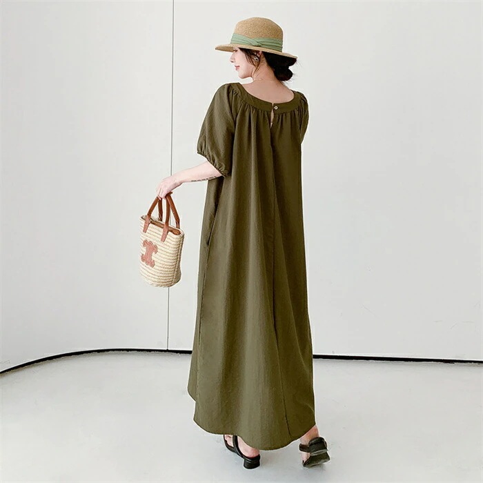 【20点セット】ロングワンピース 綿麻風 レディース 夏 ボリューム袖 ワンピース 半袖 スクエアネック ワンピース 大きいサイズ リネン コットン リゾート ワンピース ゆったり 大きいサイズ 爽や 【20点セット】ロングワンピース 綿麻風 レディース 夏 ボリューム袖 ワンピース 半袖 スクエアネック ワンピース 大きいサイズ リネン コットン リゾート ワンピース ゆったり 大きいサイズ 爽や