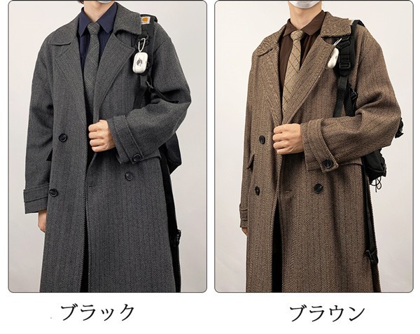スクールコート メンズ コート ダッフルコート ロング丈 男子 制服 学生服 高校生 通学 中学生 ビジネス 通勤 スクールウェア 春 秋冬 メルトン アウター シンプル 無地 カジュアル 男性 ジャ