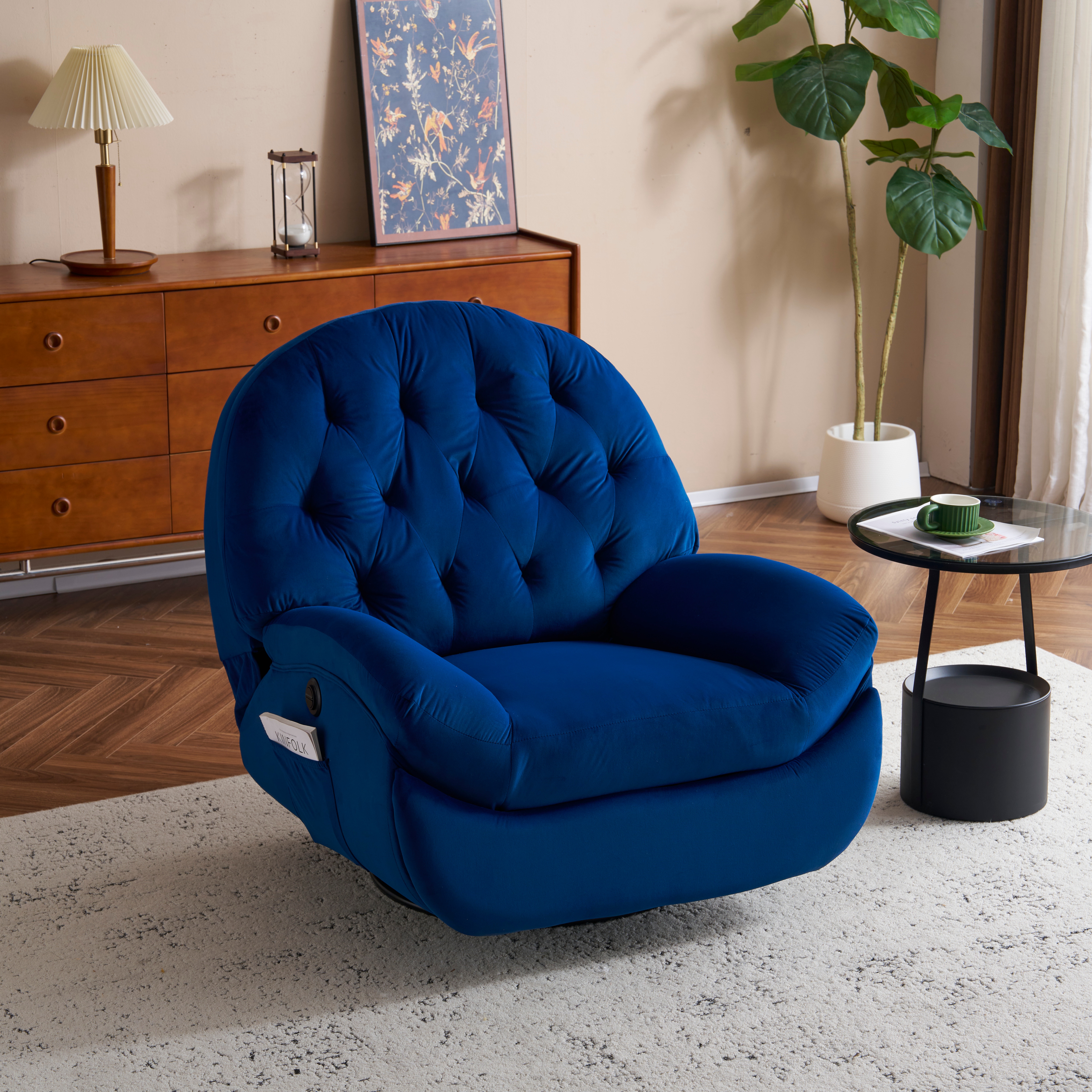 【国内発送&送·料·無·料】電動1人掛けソファー ゲーミングチェア リクライニングチェア 270度回転式 貝殻のデザイン ベルベット 快適なリビング必需品143 簡単昇降ボタン 背もたれ調節105-1 【国内発送&送·料·無·料】電動1人掛けソファー ゲーミングチェア リクライニングチェア 270度回転式 貝殻のデザイン ベルベット 快適なリビング必需品143 簡単昇降ボタン 背もたれ調節105-1