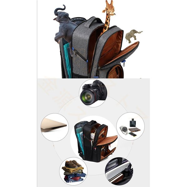 リュックサック 男女兼用 軽量 アウトドア USB充電バッグ ビジネス リュックサック 男女兼用 軽量 アウトドア USB充電バッグ ビジネス