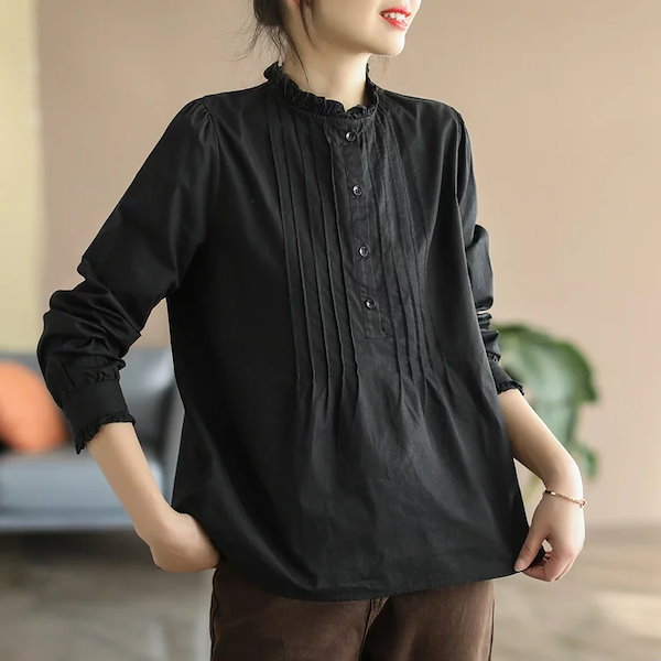 サラマリカ★ブラックタック　ブラウス　長袖★新品未使用 サラマリカ ブラウス