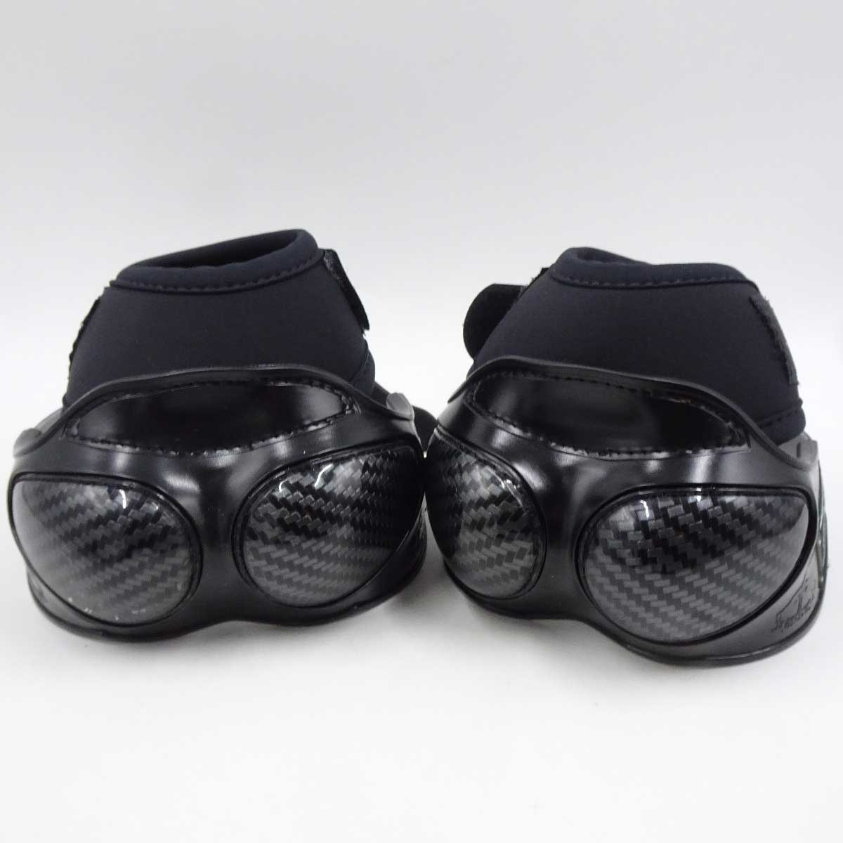 【中古・未使用品】[2個セット] VEREDUS ベルダス ピアッフェ シールドワンコ 前肢用 L ブラック 乗馬 馬術 中古・未使用品】[2個セット] VEREDUS ベルダス ピアッフェ