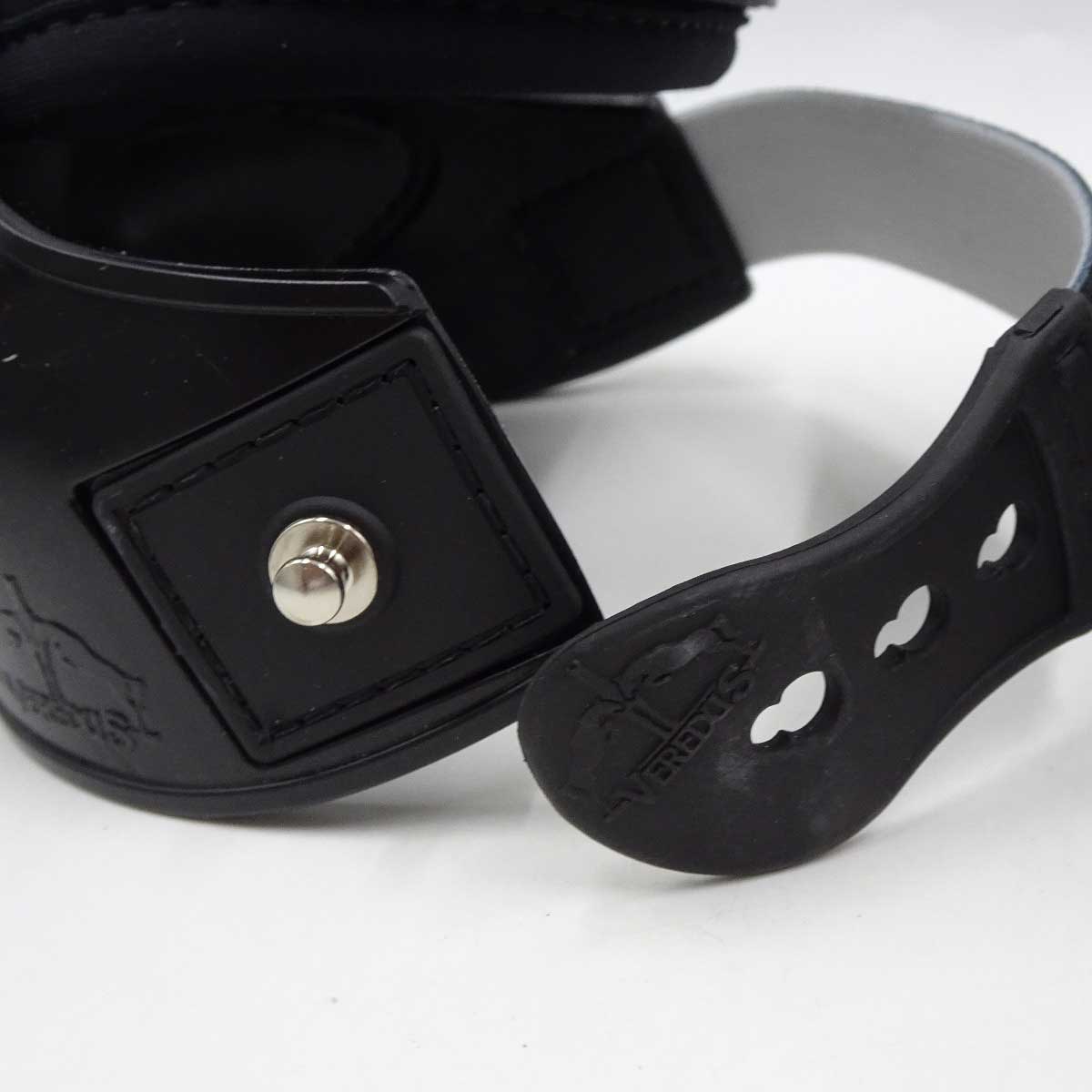 【中古・未使用品】[2個セット] VEREDUS ベルダス ピアッフェ シールドワンコ 前肢用 L ブラック 乗馬 馬術 中古・未使用品】[2個セット] VEREDUS ベルダス ピアッフェ