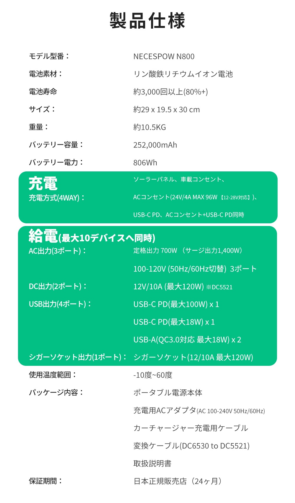 【値下げ!! サマーSALE実施中 日本正規代理店 特典付 2年保証】 ポータブル電源 大容量 AC700W(1400W 瞬間最大) 806Wh N800 ポータブルバッテリー 家庭用 蓄電池 【値下げ!! サマーSALE実施中 日本正規代理店 特典付 2年保証】 ポータブル電源 大容量 AC700W(1400W 瞬間最大) 806Wh N800 ポータブルバッテリー 家庭用 蓄電池
