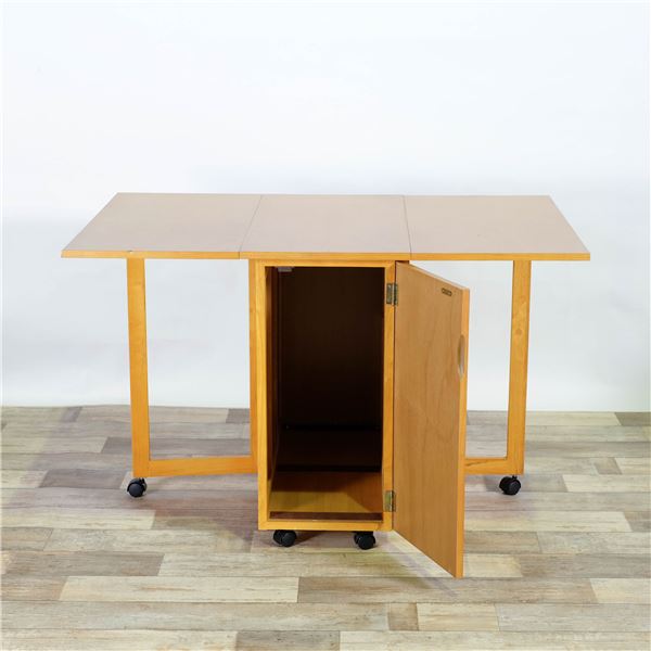 両バタフライテーブル ナチュラル [チェア別売] pattayablatt.com